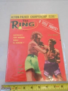 VINTAGE SEPTEMBER 1972 BOXING THE RING SPORTS MAGAZINE FIGHT ALI FRAZIER FOREMAN - Picture 1 of 2