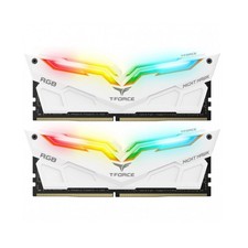 Team NIGHT HAWK RGB 16GB White (2 x 8GB) DDR4 3000MHz DIMM System Memory