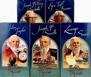 5 VHS Movies The Modern Prophets Latter-day Saints LDS Living Scriptures - 2 NEW - Foto 1 di 12