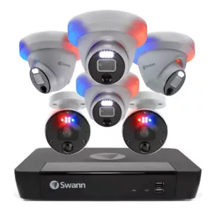 Swann 4K UHD 8-Ch Pro Enforcer 2TB NVR Security System 4x Bullet 2x Dome Camera - Picture 1 of 1