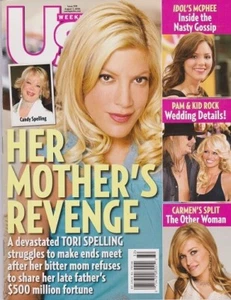 Tori Spelling US Weekly magazine PAMELA ANDERSON Carmen Electra SHANNEN DOHERTY - Picture 1 of 5