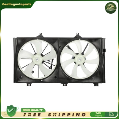 621-238 For 2007-2011 Lexus ES350 Toyota Camry Dual Fan Radiator Condenser Fan - Image 1 of 4