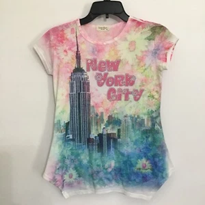 Sweet Gisele Youth Girls XL New York City Shirt Made in USA - Picture 1 of 7