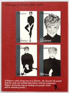 123. LIBERIA 1997 IMPERF STAMP M/S PRINCESS DIANA . MNH - Picture 1 of 1
