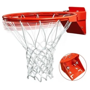 PROGOAL Breakaway Basketball Rim, Heavy Duty Flex Rim Replacement 5/8" Standard - Picture 1 of 7