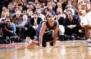 Washington Wizards Popeye Jones during game vs New York Knicks New- Old Photo - Picture 1 of 1