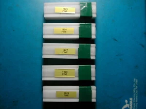 1925, 1926, 1927, 1928, 1929 LINCOLN WHEAT CENT ROLLS, all in "fine" 250 coins - Picture 1 of 6