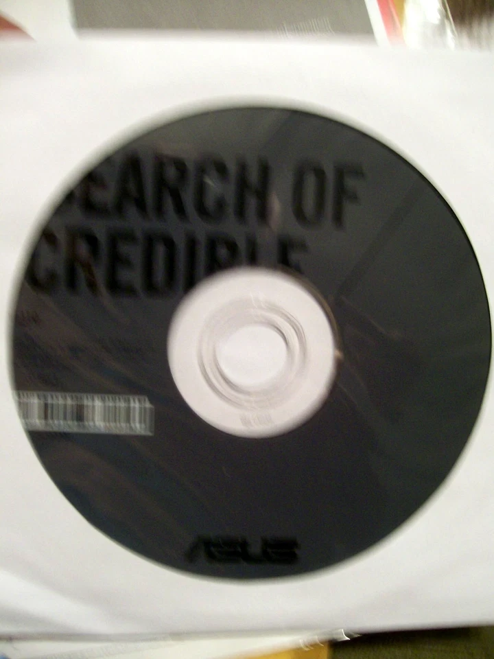 ASUS In Search of Incredible CD with Warranty Booklet. - Image 1 of 1