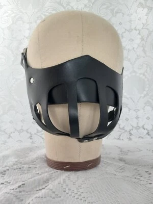 Mujer/Hombre Cuero Negro Disfraz Sexy Máscaras Media Máscara Facial Juegos con disfraces Halloween Foto 1 de 3