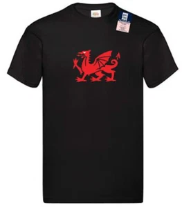 Welsh flag or Welsh Dragon a tee shirt for kids - personalise - Picture 1 of 16