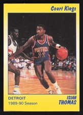ISIAH THOMAS - 1990 Star Court Kings #85 Detroit Pistons