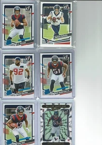 2023 Panini Donruss Football Houston Texans Team Set (13) Base Cards +++++ - Picture 1 of 3