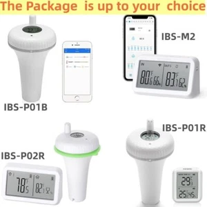 INKBIRD Pływający termometr basenowy Baseny Wanny z hydromasażem Monitor temperatury. Wilgotności - Zdjęcie 1 z 7