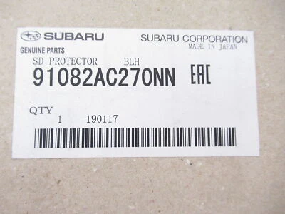 Moldura de porta dianteira driver original do fabricante Subaru 91082AC270NNN 1996-1999 Legacy - Imagem 1 de 3