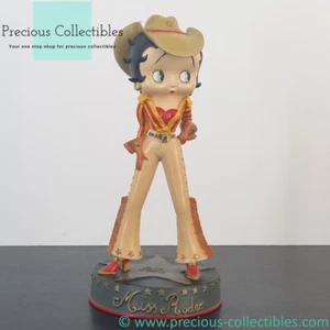 Extremely rare! Betty Boop cowboy statue. Avenue of the Stars. Tropico Diffusion - Picture 1 of 11