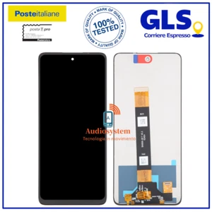 DISPLAY LCD+TOUCH SCREEN per TCL 50 5G T613 T613K SCHERMO VETRO NERO - Imagen 1 de 1