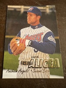1997 Fleer Baseball Card #657 Luis Alicea, Angels (K6)