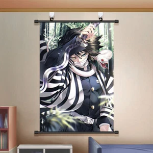 Cartel anime cazador de demonios Iguro Obanai salón dormitorio decoración pintura #B - Imagen 1 de 3