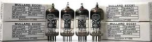 ECC81 MULLARD Chrome Dome Made in Great Britain Amplitrex Tested Qty 1 MQ - Picture 1 of 11