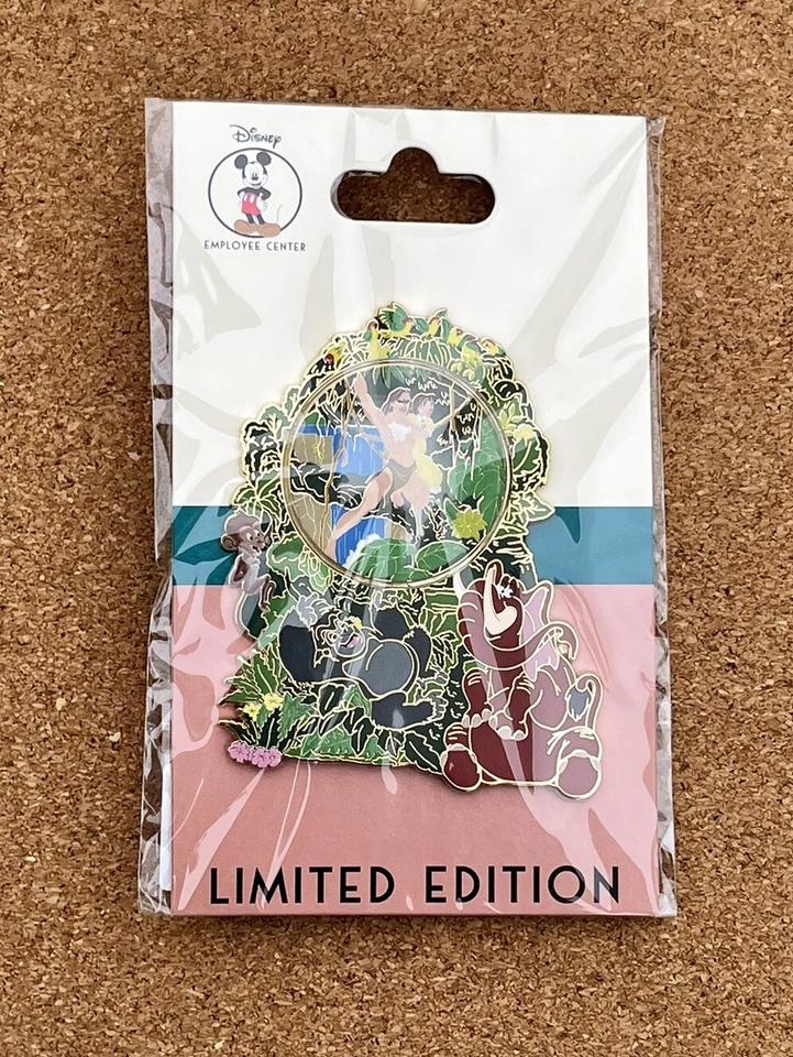 Prendedor Tarzán Jane Terk serie Globos de Nieve DEC del Centro de Empleados Disney LE 250 Foto 1 de 1