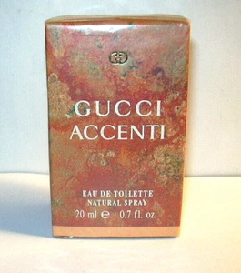 Gucci ACCENTI - Eau de Toilette Spray - GUCCI mit BOX - 20 ml - Vintage - Bild 1 von 3