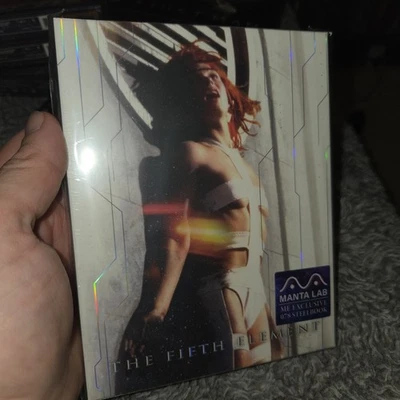 Manta Lab ME#078 The Fifth Element 4K+2D Steelbook Blu-Ray Full Slip NEW!!! - Image 1 of 4