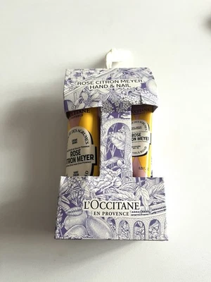 L’OCCITANE ROSE CITRON MEYER Hand & Nail Duo Set – Made in France Unused - image 1 of 4