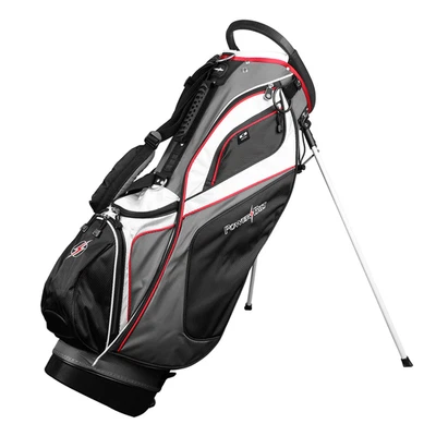 Bolsa de golf Powerbilt TPS Dunes 14 vías negra/carbón - ¡NUEVA! Foto 1 de 2