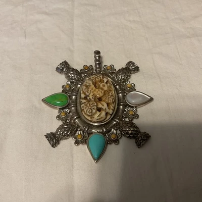 colgante turquesa plata esterlina barse Foto 1 de 4