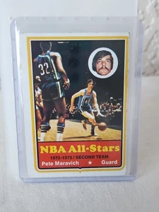 1973-74 Pete Maravich Topps #130 - Picture 1 of 6
