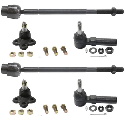 Tie Rod End Kit For 2000-2011 Chevrolet Impala 2005-2009 Buick LaCrosse 6pc - Image 1 of 4