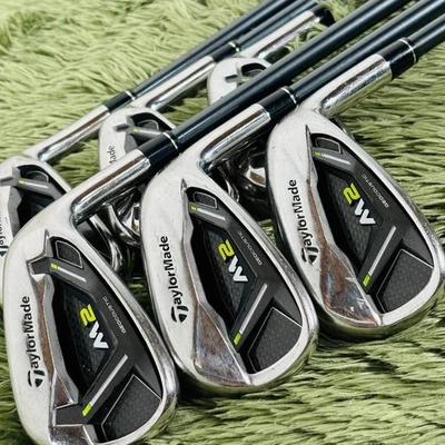 TaylorMade M2 Iron 6-Piece Set Men's Golf Right 5-9.P FLEX S - Image 1 of 4