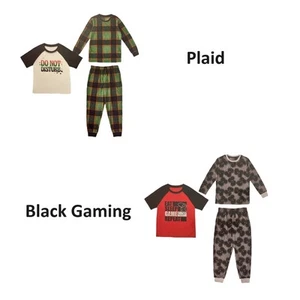 Member's Mark Boy's 3 Piece Mix and Match Sleep Pajama Set - Picture 1 of 7
