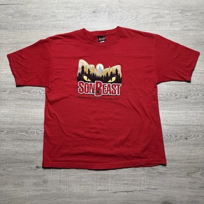 Camisa Montaña Rusa Son Of Beast Vintage Años 90 Grande Paramounts Kings Island EE. UU. Foto 1 de 4