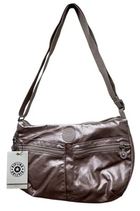 Kipling Live Light IZELLAH Cross Body Shoulder Bag Metallic Rose NEW - Picture 1 of 13