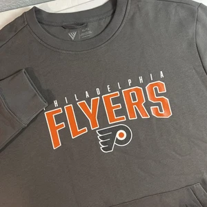 LEVELWEAR Philadelphia Flyers Herren anthrazitgrau NHL Sweatshirt mit Rundhalsausschnitt Gr. XL - Bild 1 von 8