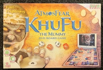 Atmosfear Khufu the Mummy Board Game Dvd Complete - Image 1 of 2