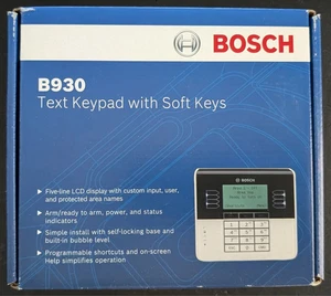 Bosch B930 Texttastatur mit Softkeys - Bild 1 von 2