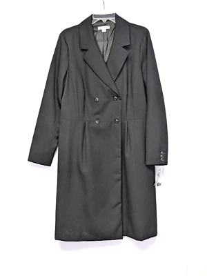 NEW Vintage Pendleton Coat Dress Double Breasted Long Wool Womens Size 16 - Image 1 of 4