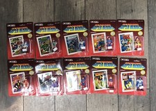 1990 Vintage ERTL DC Comics Super Heroes Die-Cast Figure Complete Set of 10
