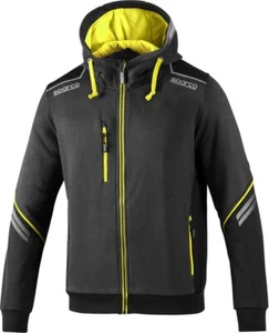 Sparco Teamwork Tech hooded full zip sweatshirt for mechanic's (02414) - Picture 1 of 13