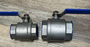 1 Tasher 2" Ball Valve Full Port, 1 Tasher 11/2" Ball Valve Full Port - Picture 1 of 5