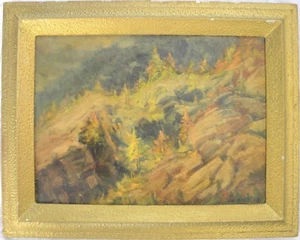 GIOVANETTI (Correggio 1898-Milano 1978) Pizzo Scalino VALMALENCO tra nubi 1948 - Picture 1 of 3