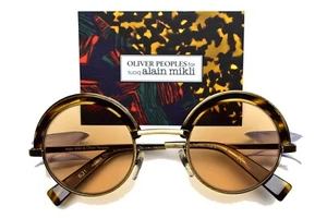 Oliver Peoples Sunglasses for Alain Mikli Round 4003 46-25-135 New Authentic - Picture 1 of 71