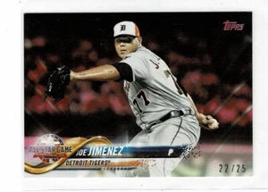 2018 TOPPS MINI ON DEMAND PINK US197 JOE JIMENEZ #d 22/25 DETROIT TIGERS - Picture 1 of 1