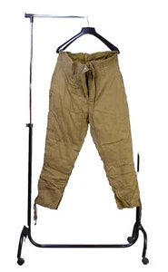 1970s New Russian MILITARY WW2 WINTER Padded PANTS Uniform USSR size 52-5 XL - Picture 1 of 4