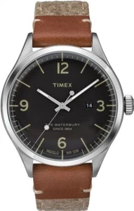 Reloj de cuarzo Timex The Waterbury fecha correa de cuero para hombre TW2P95600 - Imagen 1 de 2