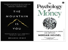 2  book in set: Psychology of money and  Mountain is you... english  Paperback