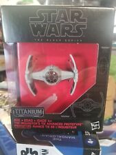 Star Wars Black Series Titanium TIE Advanced Prototype Die Cast Mint Sealed