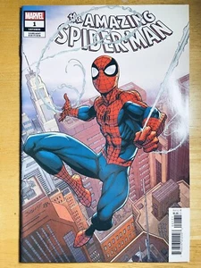CUBIERTA VARIANTE MARK BAGLEY AMAZING SPIDER-MAN #1 (2022) MARVEL COMICS - Imagen 1 de 6
